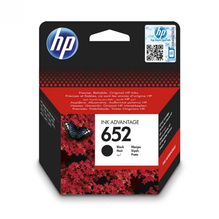 HP F6V25AE (652) SIYAH MUREKKEP KARTUSU 360 SAYFA