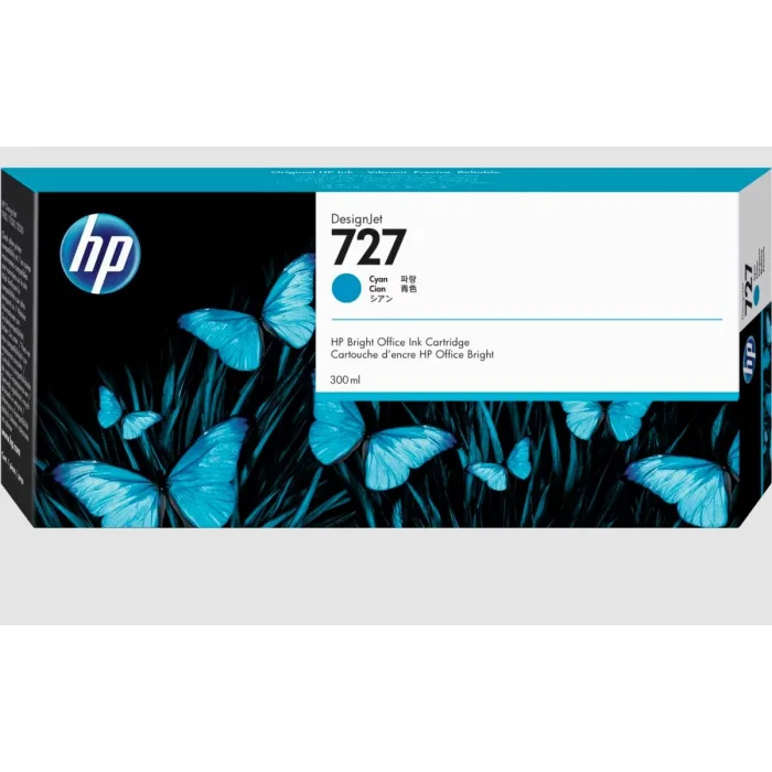HP F9J76A (727) CAMGOBEGI 300 ML GENIS FORMAT MUREKKEP KARTUSU