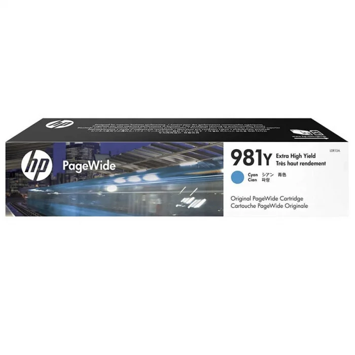HP L0R13A (981Y) CAMGOBEGI EKSTRA YUKSEK KAPASITELI PAGEWIDE MUREKKEP KARTUSU 16.000 SAYFA