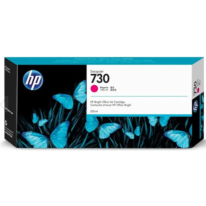HP P2V69A (730) MACENTA 300 ML GENIS FORMAT MUREKKEP KARTUSU