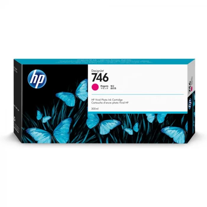 HP P2V78A (746) 300 ML KIRMIZI DESIGNJET MÜREKKEP KARTUŞU