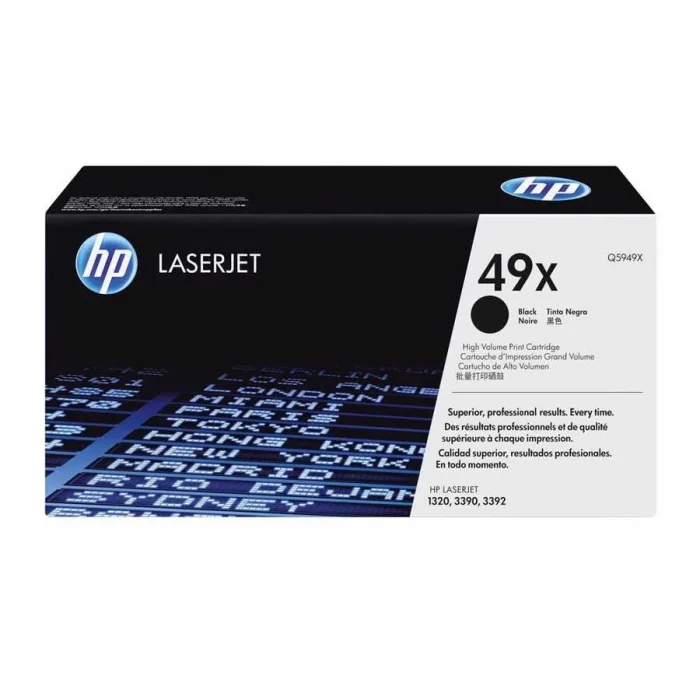 HP Q5949X (49X) SIYAH YUKSEK KAPASITELI TONER 6.000 SAYFA
