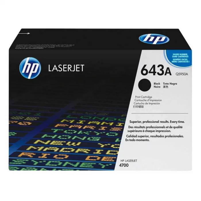 HP Q5950A (643A) SIYAH TONER 11.000 SAYFA