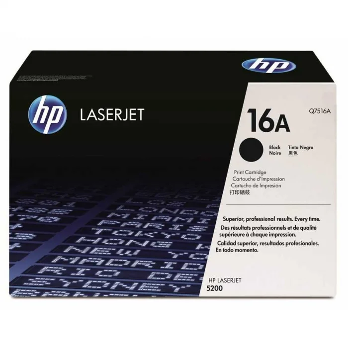 HP Q7516A (16A) SIYAH TONER 12.000 SAYFA
