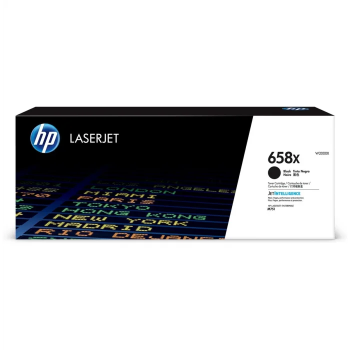 HP W2000X (658X) YÜKSEK KAPASİTELİ SİYAH LASERJET TONER