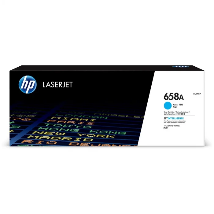 HP W2001A (658A) MAVİ LASERJET TONER