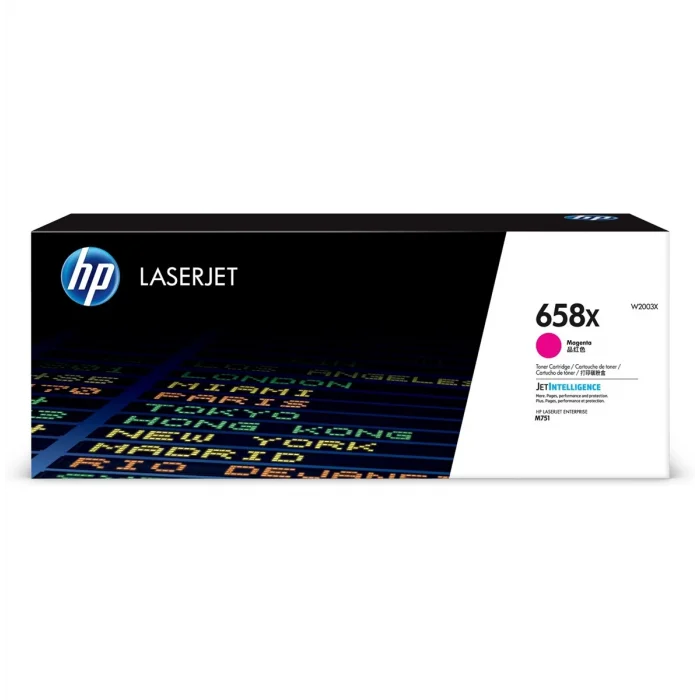 HP W2003X (658X) YÜKSEK KAPASİTELİ MAGENTA LASERJET TONER