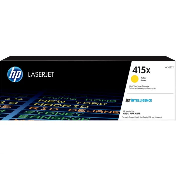 HP W2032X (415X) SARI TONER 6.000 SAYFA