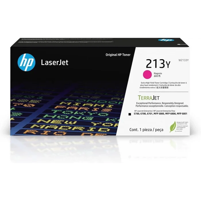 HP W2133YC (213Y) KIRMIZI TAAHHUTLU TONER