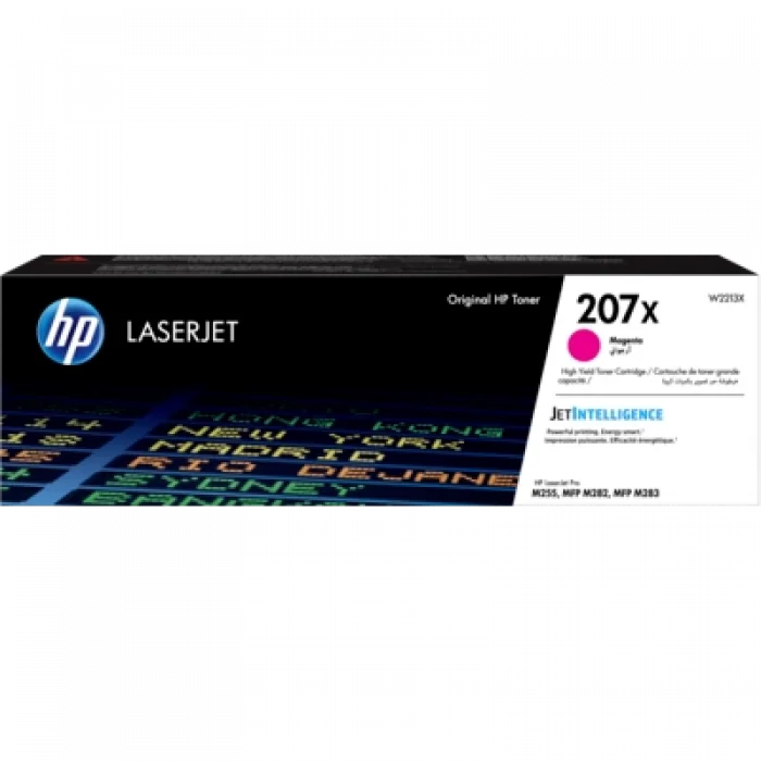 HP W2213X (207X) YÜKSEK KAPASİTELİ MAGENTA LASERJET TONER 2.450 SAYFA