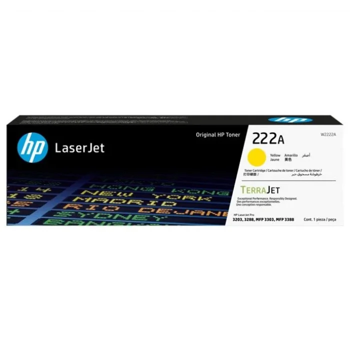 HP W2222A (222A) SARI LASERJET TONER 1.200 SAYFA