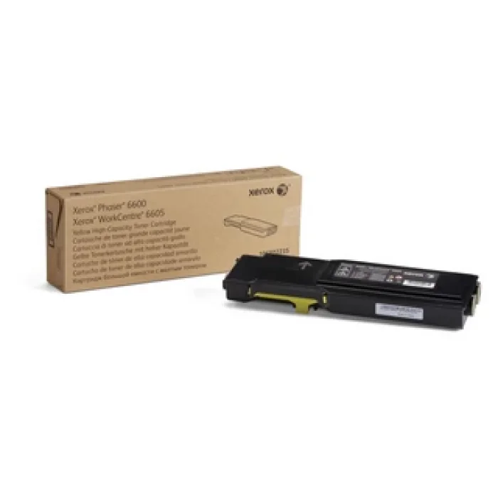Xerox 106R02235 Phaser 6600/WC 6605 Yüksek Kap. Yellow Toner Kartuşu 6000 Sayfa