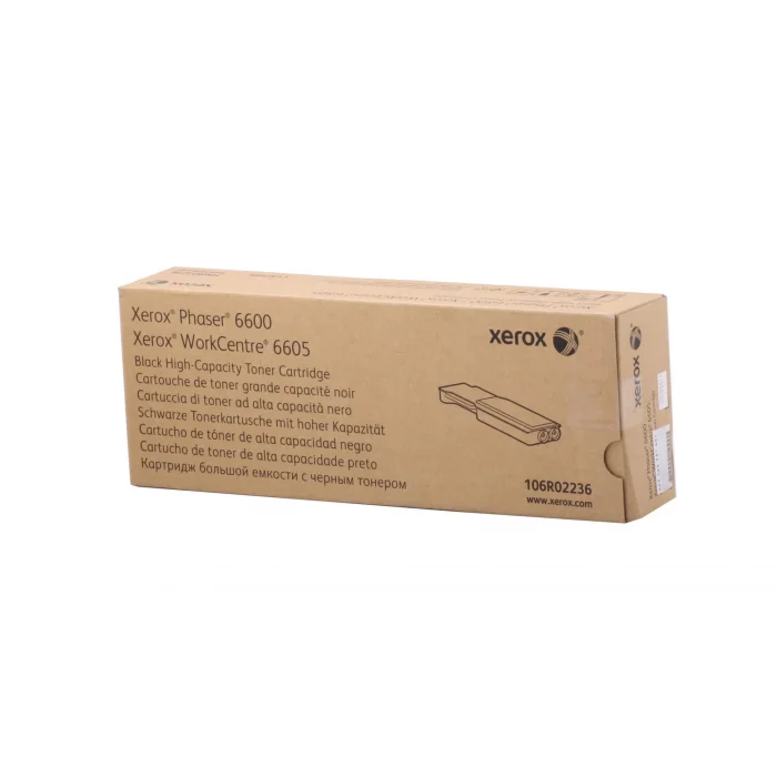 Xerox 106R02236 Phaser 6600/WC 6605 Yüksek Kap. Siyah Toner Kartuşu 8000 Sayfa