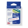 Brother P-Touch Tze-262 Tze-Tape 36 Mm Beyaz Üzeri̇ne Kirmizi Lami̇nasyonlu Eti̇ket