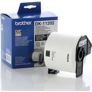 Brother P-Touch Dk-11202 Dk Eti̇ket Gönderi̇ Eti̇keti̇ 62Mm X 100Mm 300 Adet