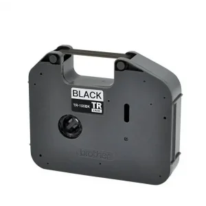 Brother P-Touch Tr-100Bk Etiket 100 Mt Si̇yah Ri̇bon