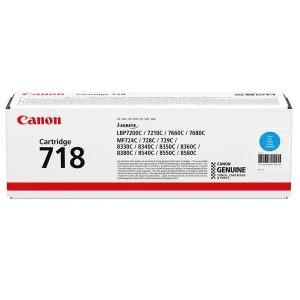 CANON 2661B002 CRG-718C MAVI TONER 2.900 SAYFA / MF8300