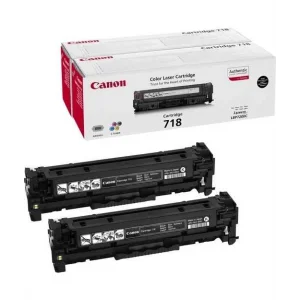 CANON 2662B005 CRG-718BK VP (İKİLİ PAKET) SİYAH TONER 3.400 SAYFA / MF8300