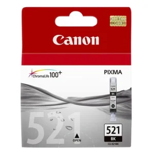 Canon 2933B004 CLI-521BK IP3600/ IP4600/ MP540/MP62 Sıyah Kartuş