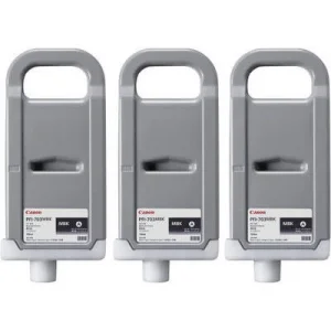 Canon 2962B003 PFI-703MBK (3LU) Mat Siyah Kartuş (700 ML X 3)IPF 810/IPF 815/IPF 820/IPF 825