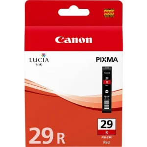 Canon 4878B001 PGI-29R Kırmızı Mürekkep Kartuş