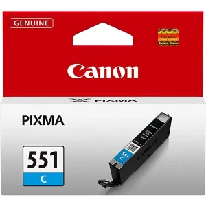Canon 6509B001 CLI-551C Mavi Mürekkep Kartuş