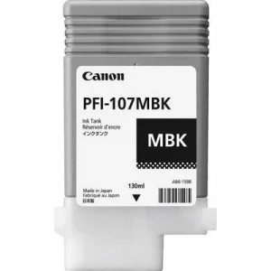 Canon 6704B001 PFI-107MBK Mat Siyah Kartuş (130 ML) IPF 670/IPF 680/IPF 685/IPF770/IPF 780/IPF 785