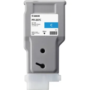 Canon 8790B001 PFI-207C Cyan Kartuş (300 ML)IPF 680/IPF 685/IPF 780/IPF 785