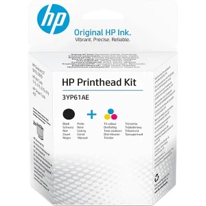 HP 3YP61AE 3 COLOR/BLACK GT PRİNTHEAD KIT