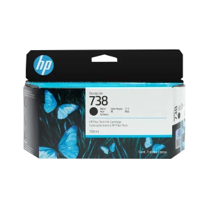 HP 498N4A (738) BLACK DESIGNJET INK 130 ML