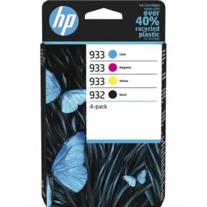 HP 6ZC71AE (932) SIYAH // (933) MACENTA/CYAN/SARI 4LU PAKET MUREKKEP KARTUSU