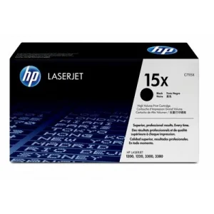 HP C7115X (15X) SIYAH YUKSEK KAPASITELI TONER 3.500 SAYFA