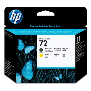 HP C9384A (72) MAT SIYAH VE SARI BASKI KAFASI