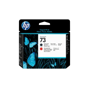 HP CD949A (73) MAT SIYAH VE KROMATIK KIRMIZI BASKI KAFASI