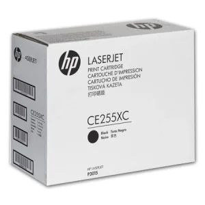 HP CE255XC (55X) SIYAH TAAHHUTLU YUKSEK KAPASITELI TONER 12.000 SAYFA