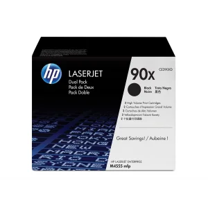 HP CE390XD (90X) SIYAH 2 LI PAKET YUKSEK KAPASITELI TONER 24.000 SAYFA