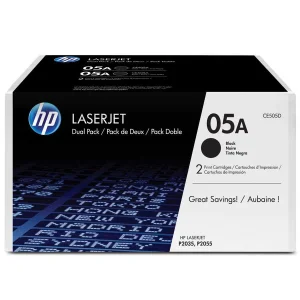 HP CE505D (05A) SIYAH 2 LI PAKET TONER 2.300 SAYFA