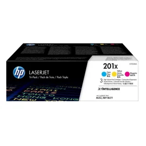 HP CF253XM (201X) CAMGOBEGI/MACENTA/SARI 3LU YUKSEK KAPASITELI TONER 2.300 SAYFA