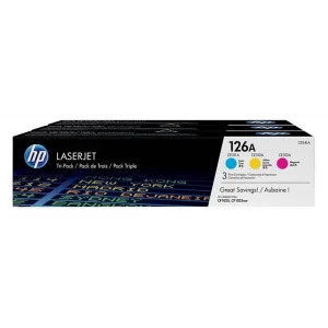 HP CF341A (126A) CAMGOBEGI/MACENTA/SARI 3 LU PAKET TONER 1.000 SAYFA