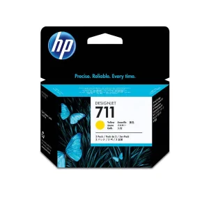 HP CZ136A (711) SARI 3 LU PAKET 29 ML GENIS FORMAT MUREKKEP KARTUSU