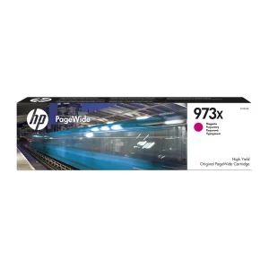 HP F6T82AE (973X) MAGENTA YUKSEK KAPASITELI PAGEWIDE MUREKKEP KARTUSU 7000 SAYFA