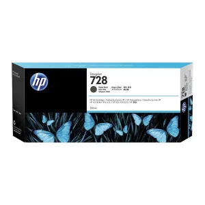 HP F9J68A (728) MAT SIYAH 300 ML GENIS FORMAT MUREKKEP KARTUSU
