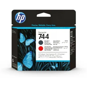 HP F9J88A (744) MAT SIYAH VE KIRMIZI BASKI KAFASI