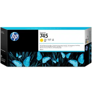 HP F9K02A (745) SARI 300 ML GENIS FORMAT MUREKKEP KARTUSU