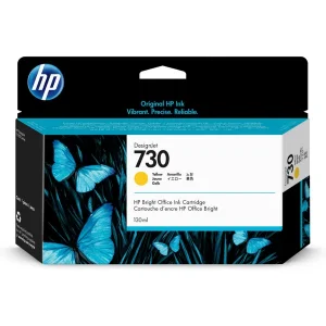 HP P2V64A (730) SARI 130 ML GENIS FORMAT MUREKKEP KARTUSU