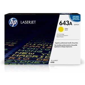 HP Q5952A (643A) SARI TONER 10.000 SAYFA