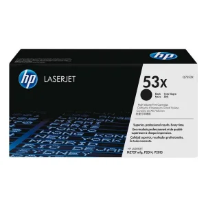 HP Q7553X (53X) SIYAH YUKSEK KAPASITELI TONER 7.000 SAYFA