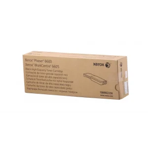Xerox 106R02236 Phaser 6600/WC 6605 Yüksek Kap. Siyah Toner Kartuşu 8000 Sayfa
