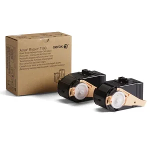 Xerox 106R02612 Phaser 7100 Yüksek Kapasiteli Siyah Toner Kartuşu (2 Li) 10000 Sayfa
