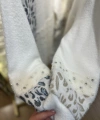 SOLİS İncili Taşlı Leopar Angora Tunik